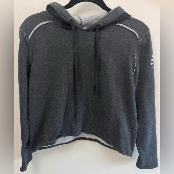 BCBGeneration Tops - BCBGeneration Charcoal Gray Hoodie